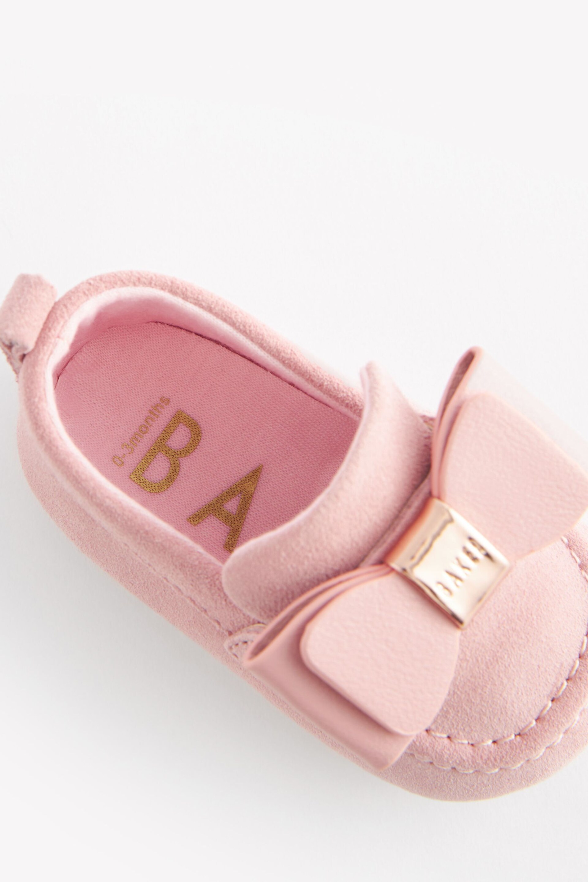 Baker by Ted Baker Baby Girls Loafers Padders with Bow - Image 5 of 6