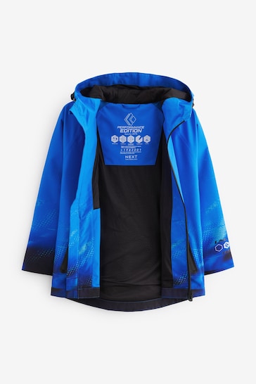 Blue Print Waterproof Lined Anorak Jacket (3-16yrs)