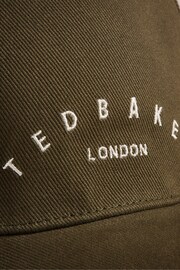 Ted Baker Green Frreddi Branded Cap - Image 3 of 4
