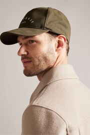 Ted Baker Green Frreddi Branded Cap - Image 4 of 4