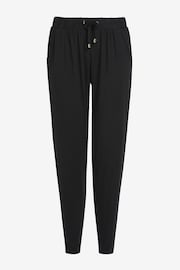 Black Jersey Joggers - Image 5 of 5