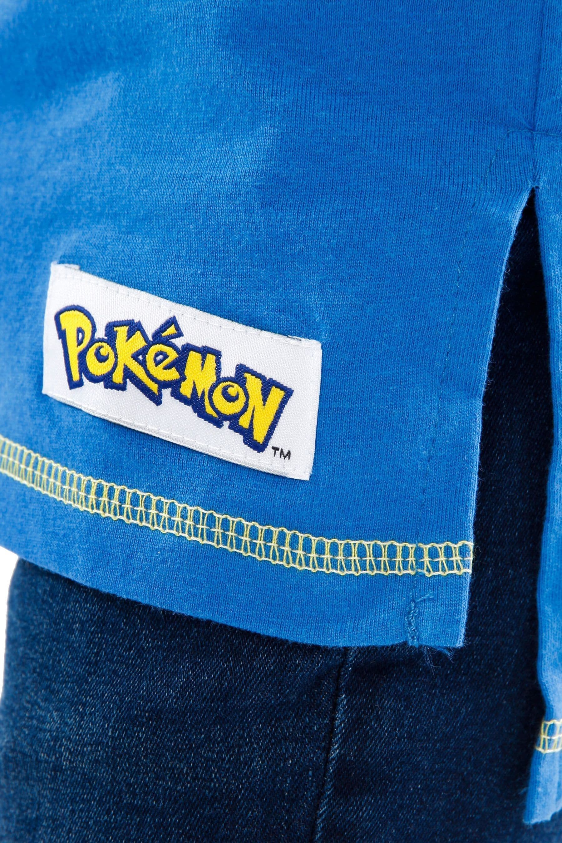 Buy Character Blue 100 Cotton Pokemon T Shirt from the Next UK online shop