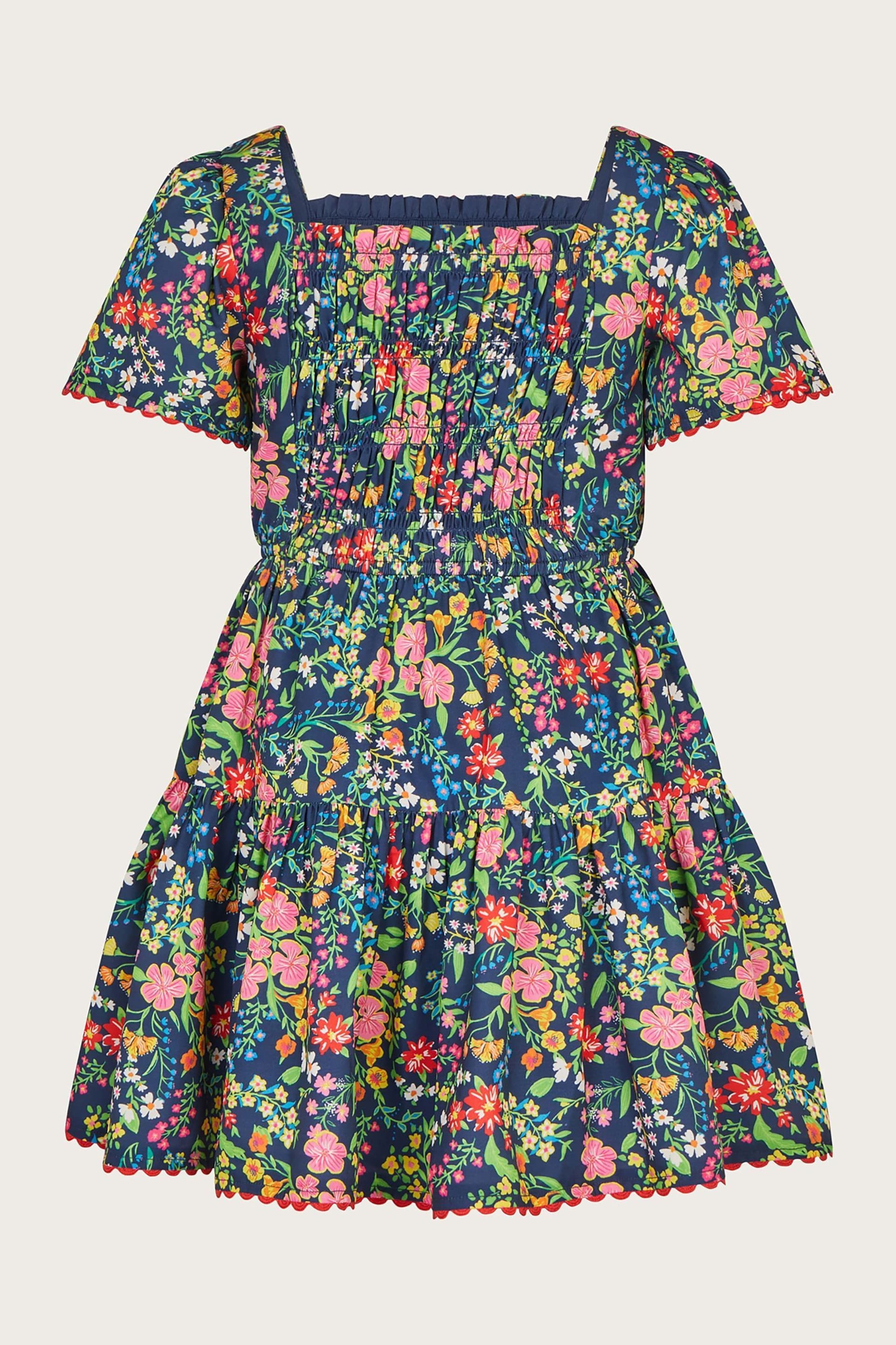 Monsoon Blue Paisley Print Dress - Image 2 of 4