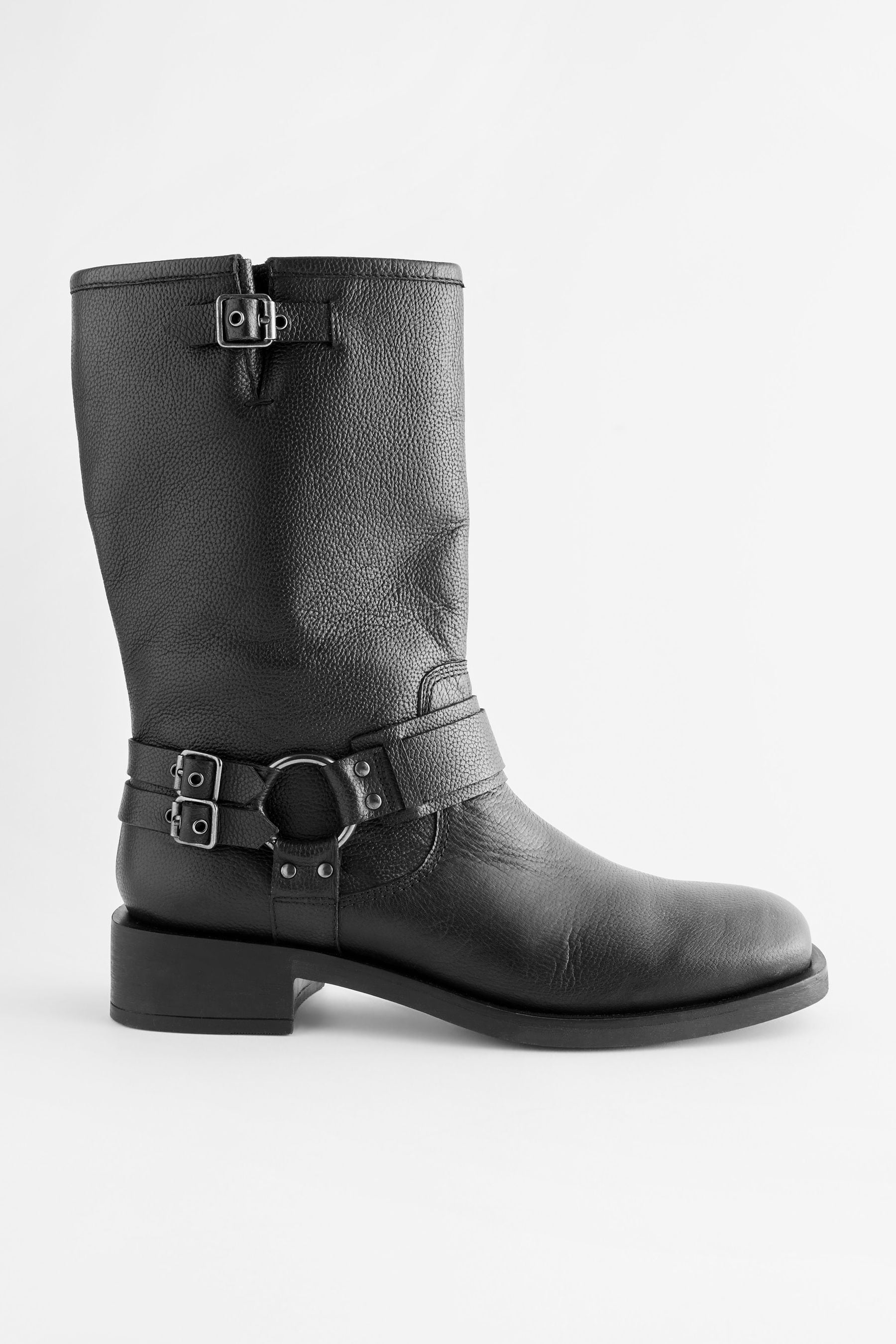 Black midi boots deals