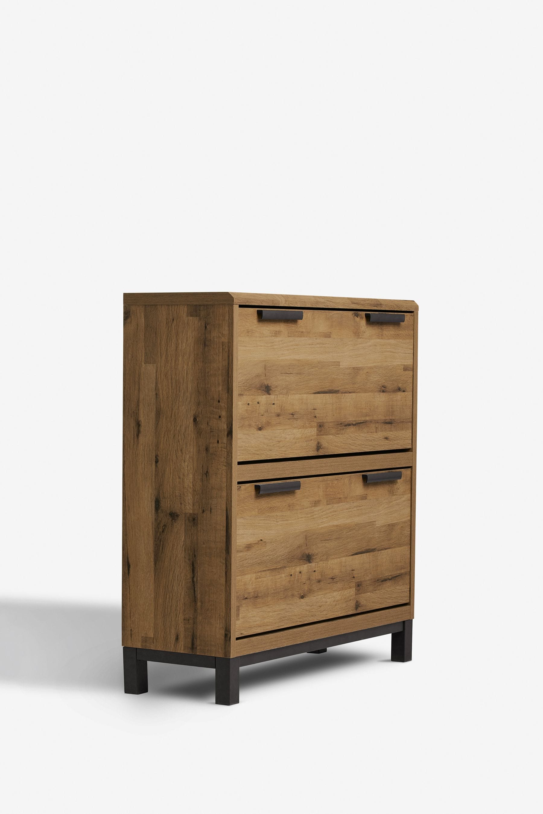 Buy Dark Bronx Oak Effect Shoe Storage Cabinet from the Next UK online shop