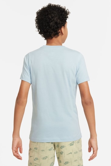 Nike Pale Blue Futura T-Shirt