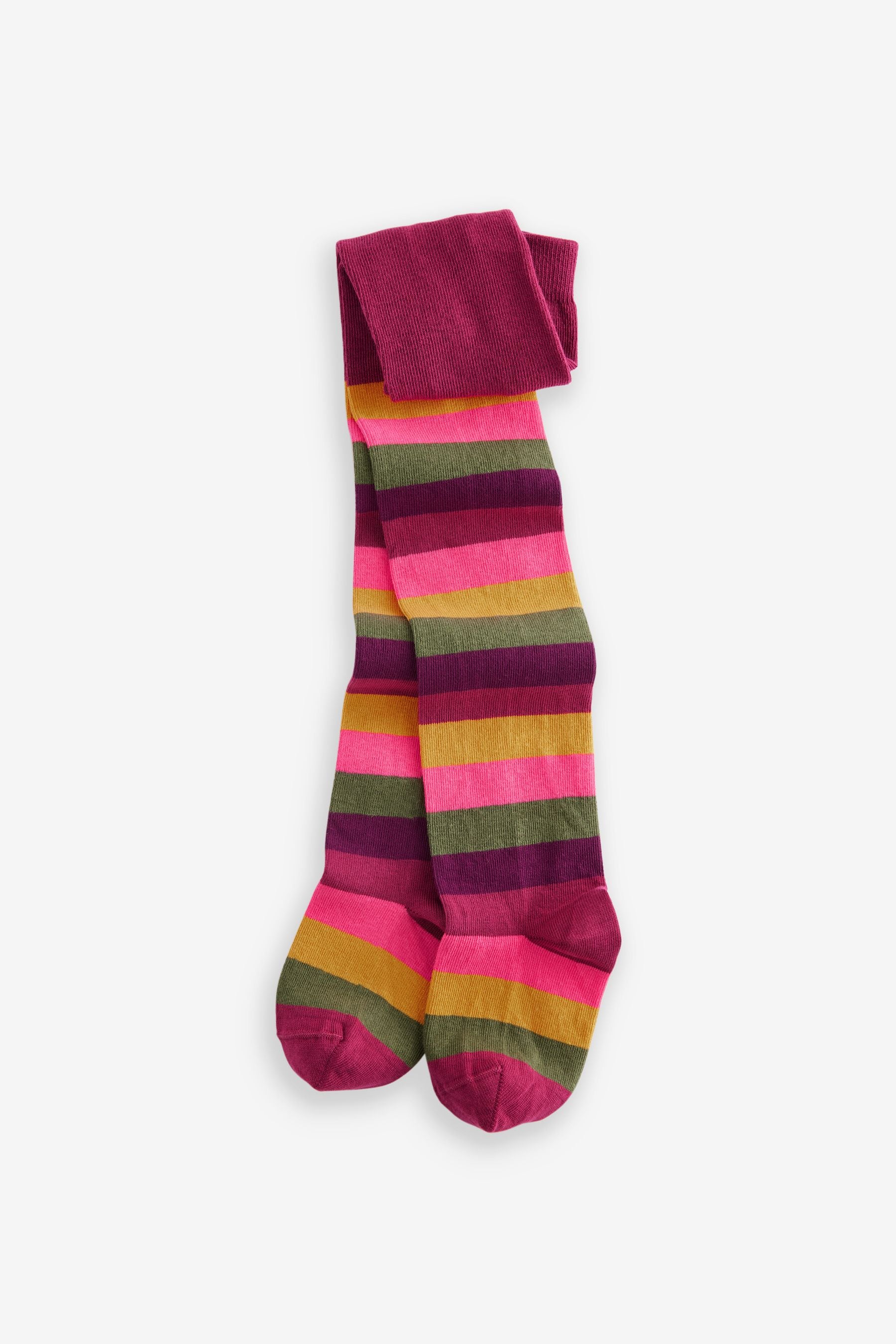 Pink striped tights outlet