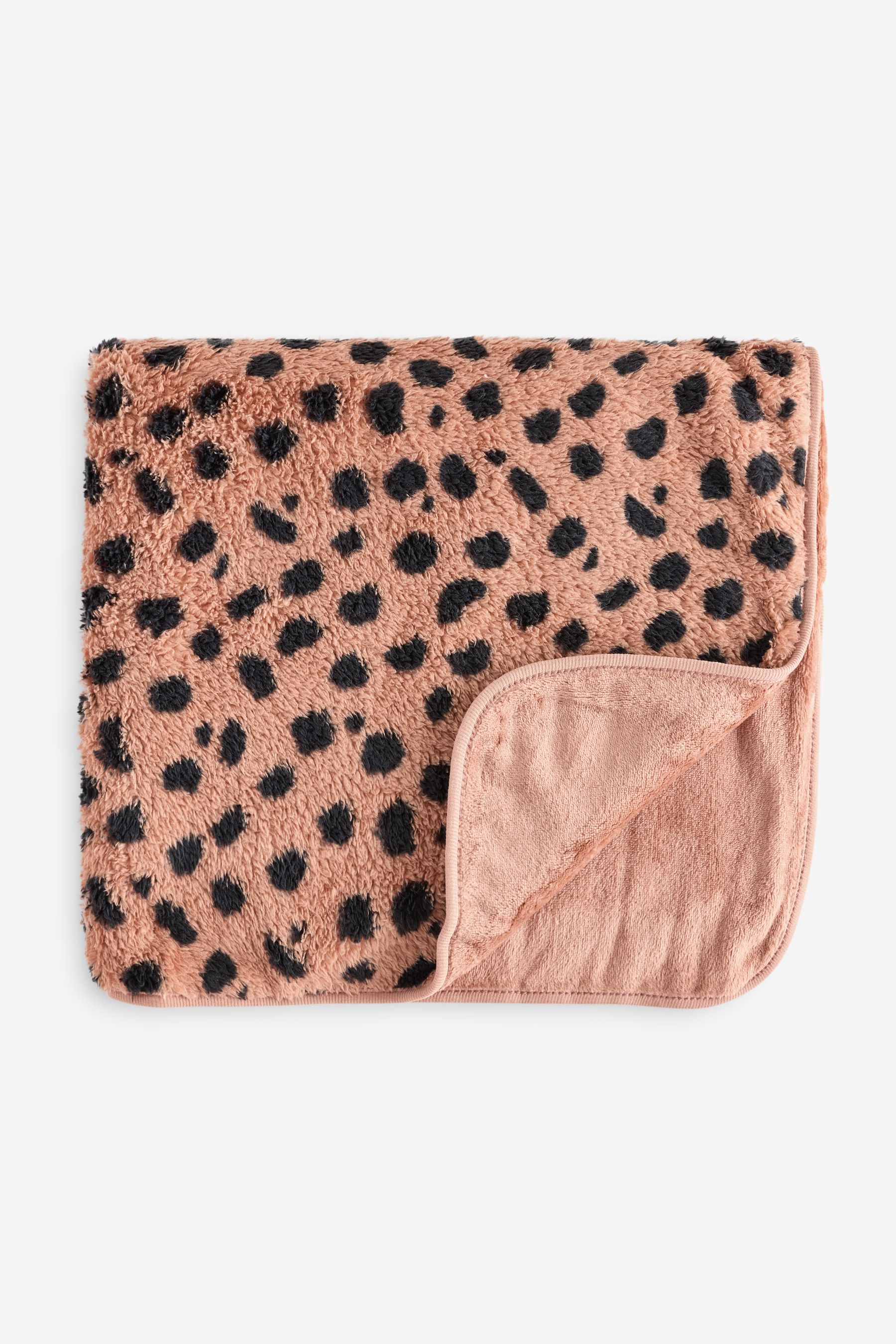 Animal print fleece blanket 2025