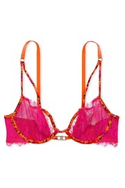 Victoria's Secret Island Vibes Orange Low Cut Demi Bra - Image 2 of 2
