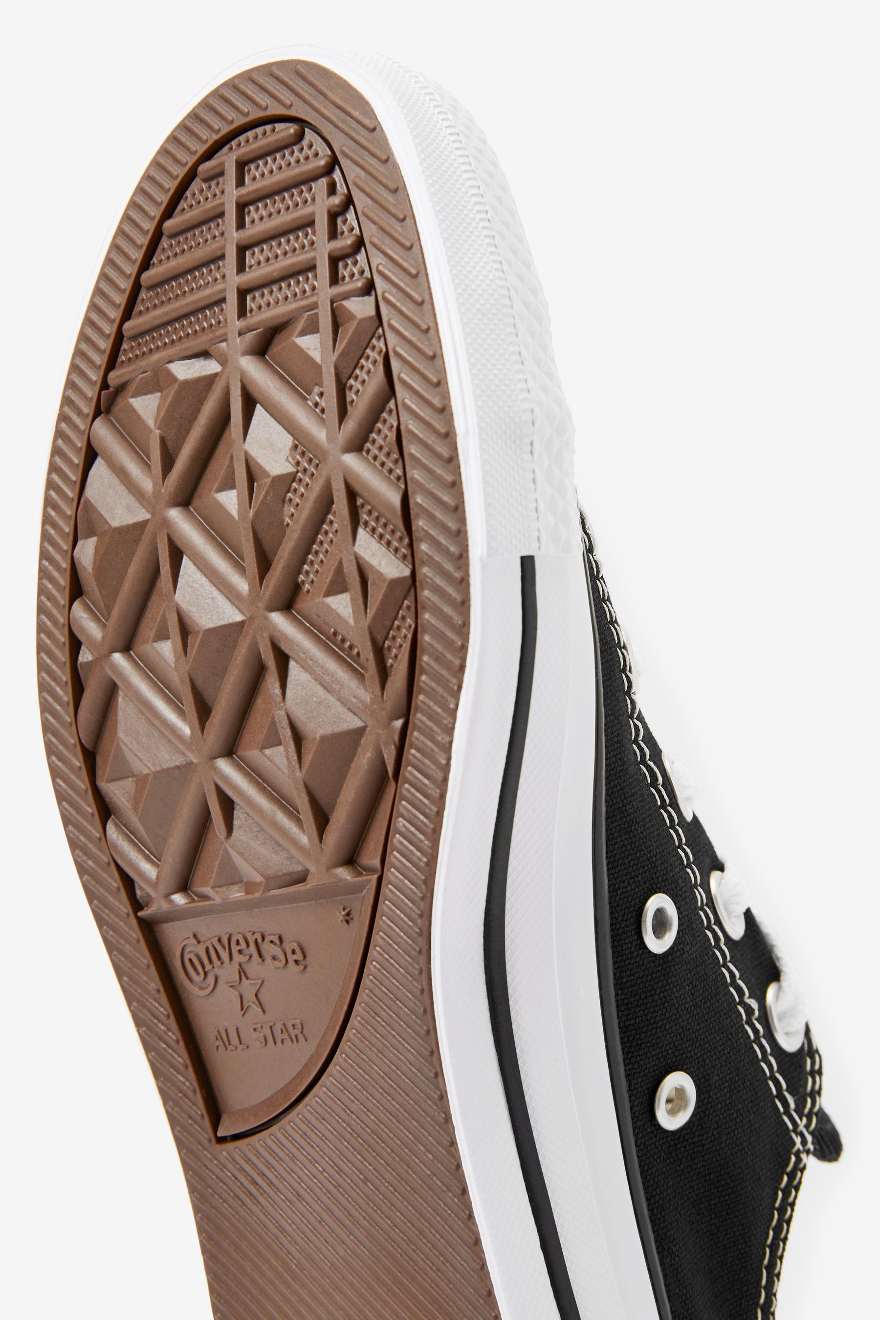 Buy Converse Black Wide Fit Chuck Taylor All Star Ox Trainers from Next Luxembourg
