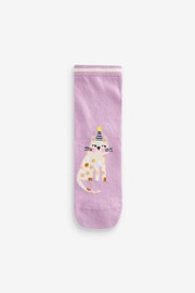 Multi Cotton Rich Character Ankle Socks 3 Pack - Image 4 of 4