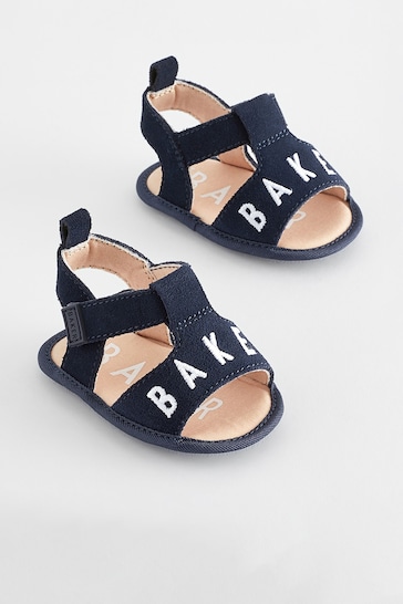 Baker by Ted Baker Baby Boys Navy Padders Sandals
