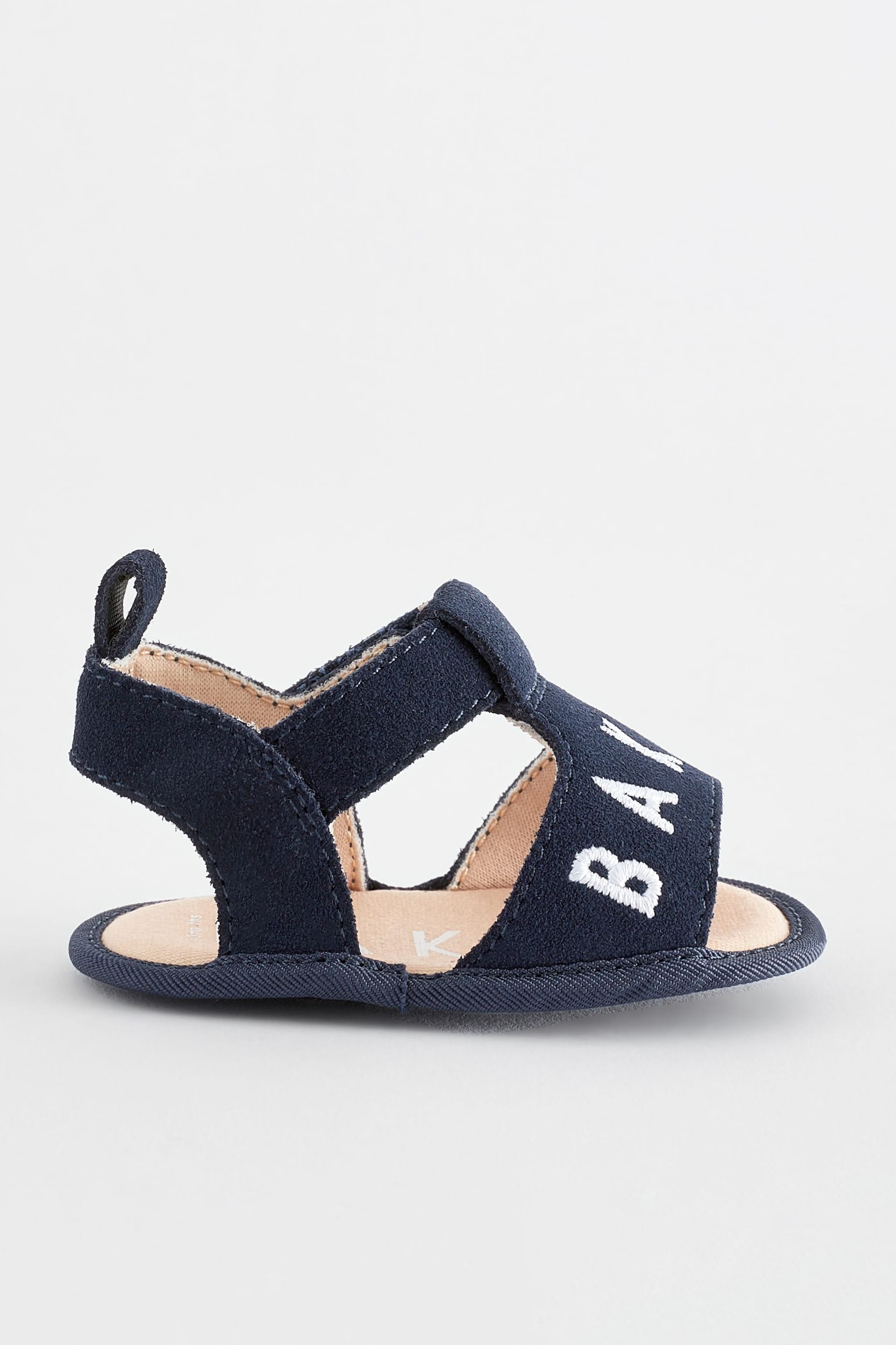 Baker by Ted Baker Baby Boys Navy Padders Sandals - Image 2 of 6