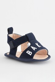 Baker by Ted Baker Baby Boys Navy Padders Sandals - Image 3 of 6
