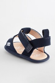 Baker by Ted Baker Baby Boys Navy Padders Sandals - Image 4 of 6