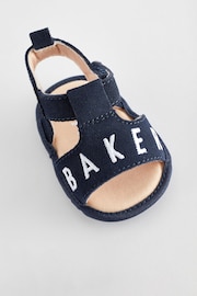 Baker by Ted Baker Baby Boys Navy Padders Sandals - Image 6 of 6