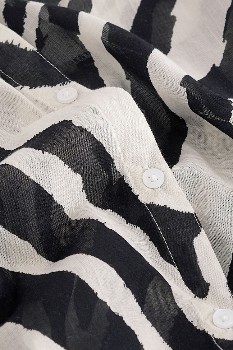 Myleene Klass Zebra Beach Shirt Cover-Up - Image 10 of 10