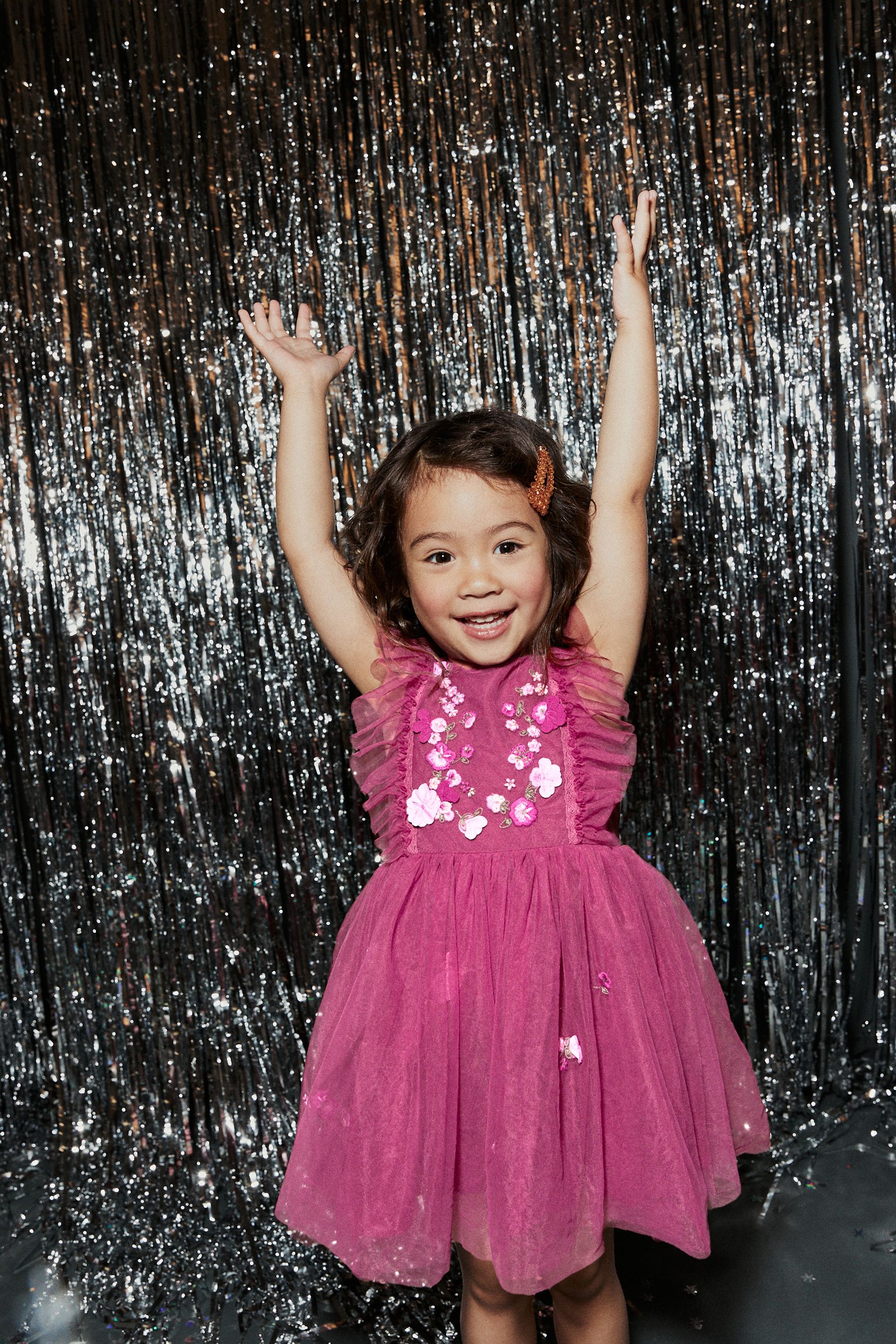 Berry party shop dress