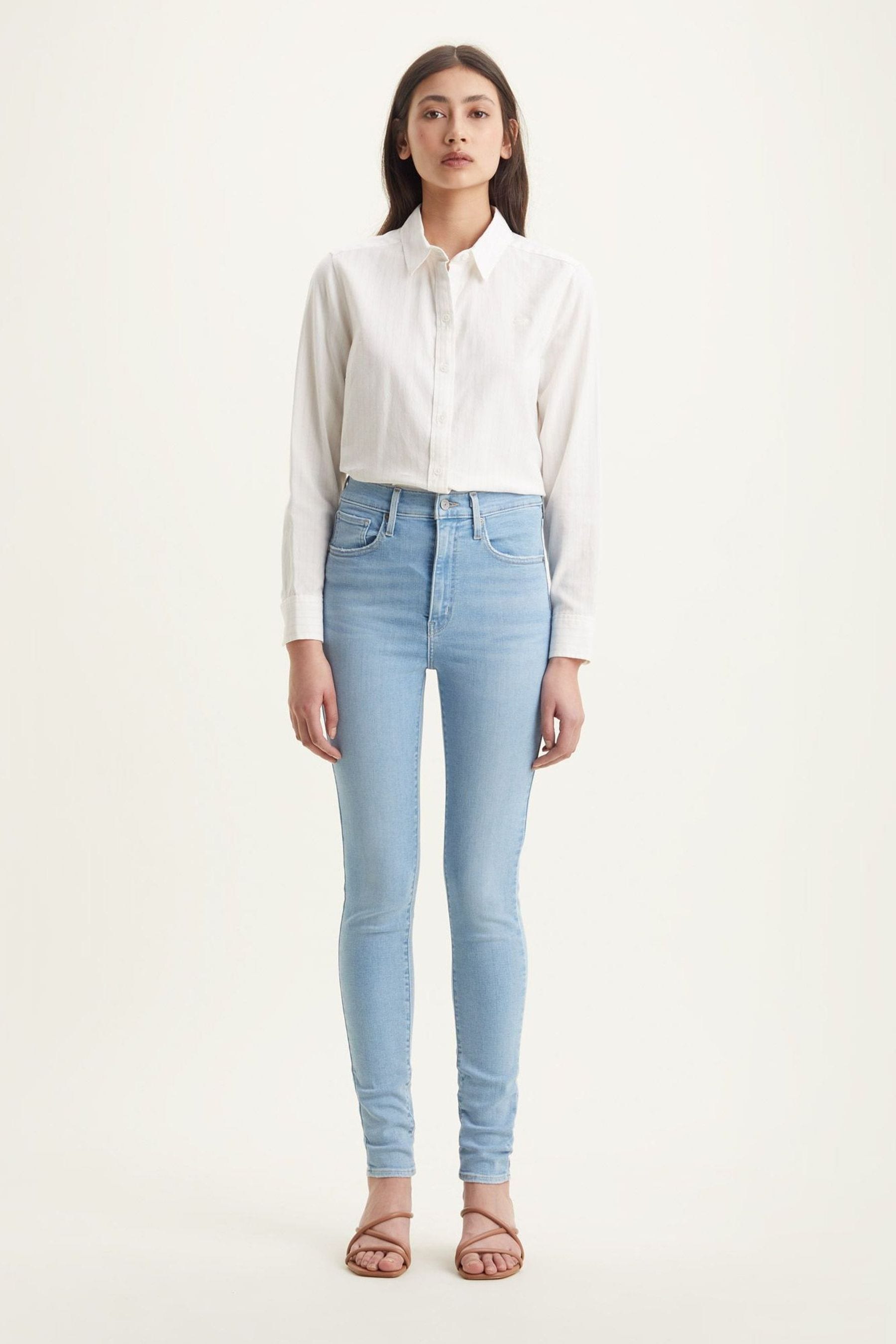 Buy Levi s Blue Mile High Super Skinny Jeans from Next Luxembourg