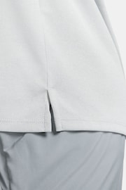 Nike Light Grey Miler Dri-FIT UV Running T-Shirt - Image 7 of 13