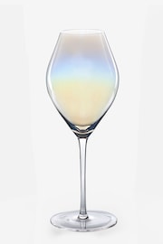 Set of 4 Iridescent Vienna Wine Glasses - Image 4 of 4