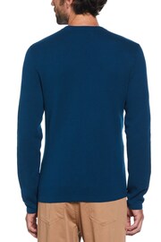 Original Penguin Stripe Detail Crew Neck Jumper - Image 2 of 3