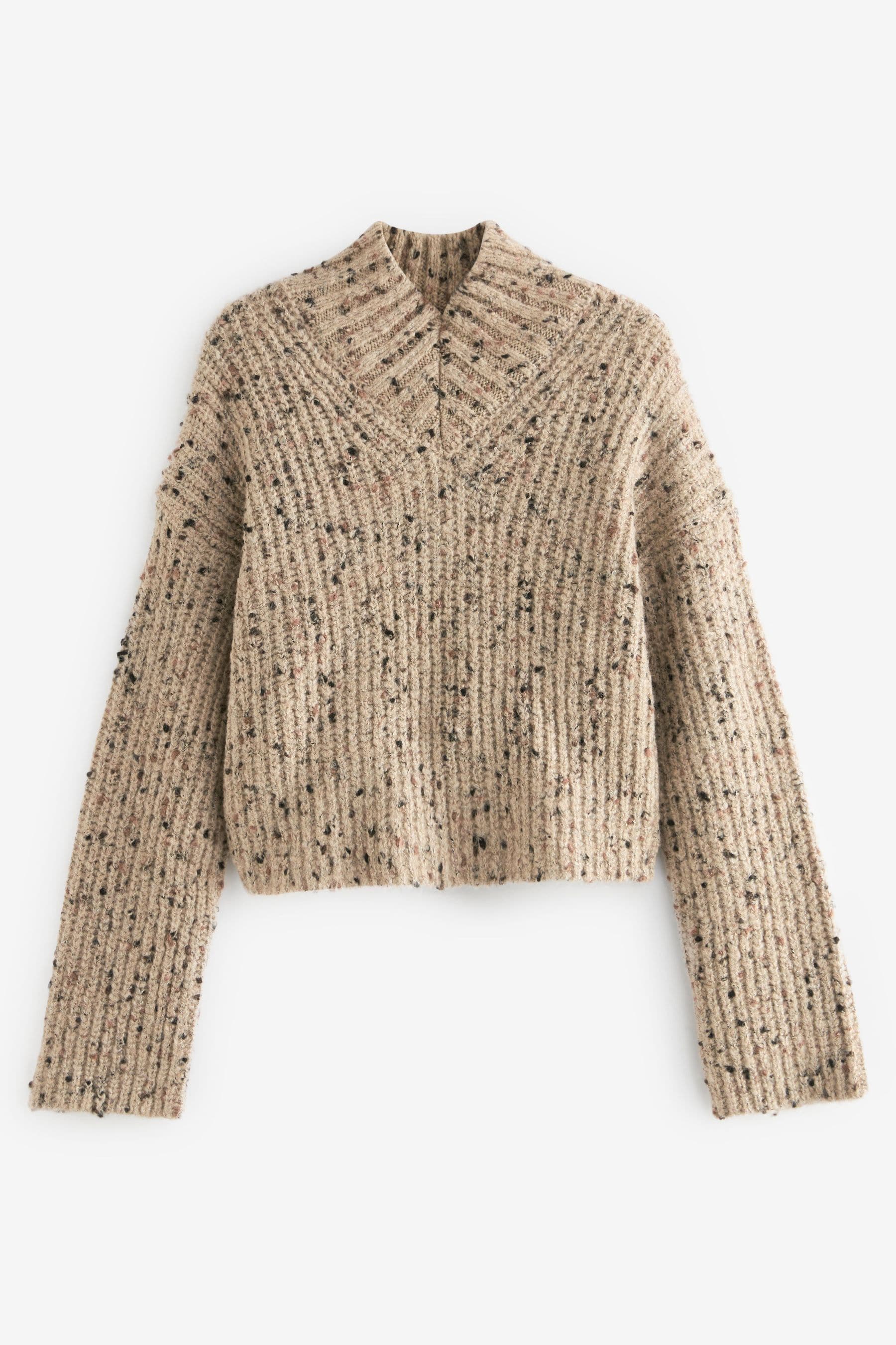 High v neck jumper shop