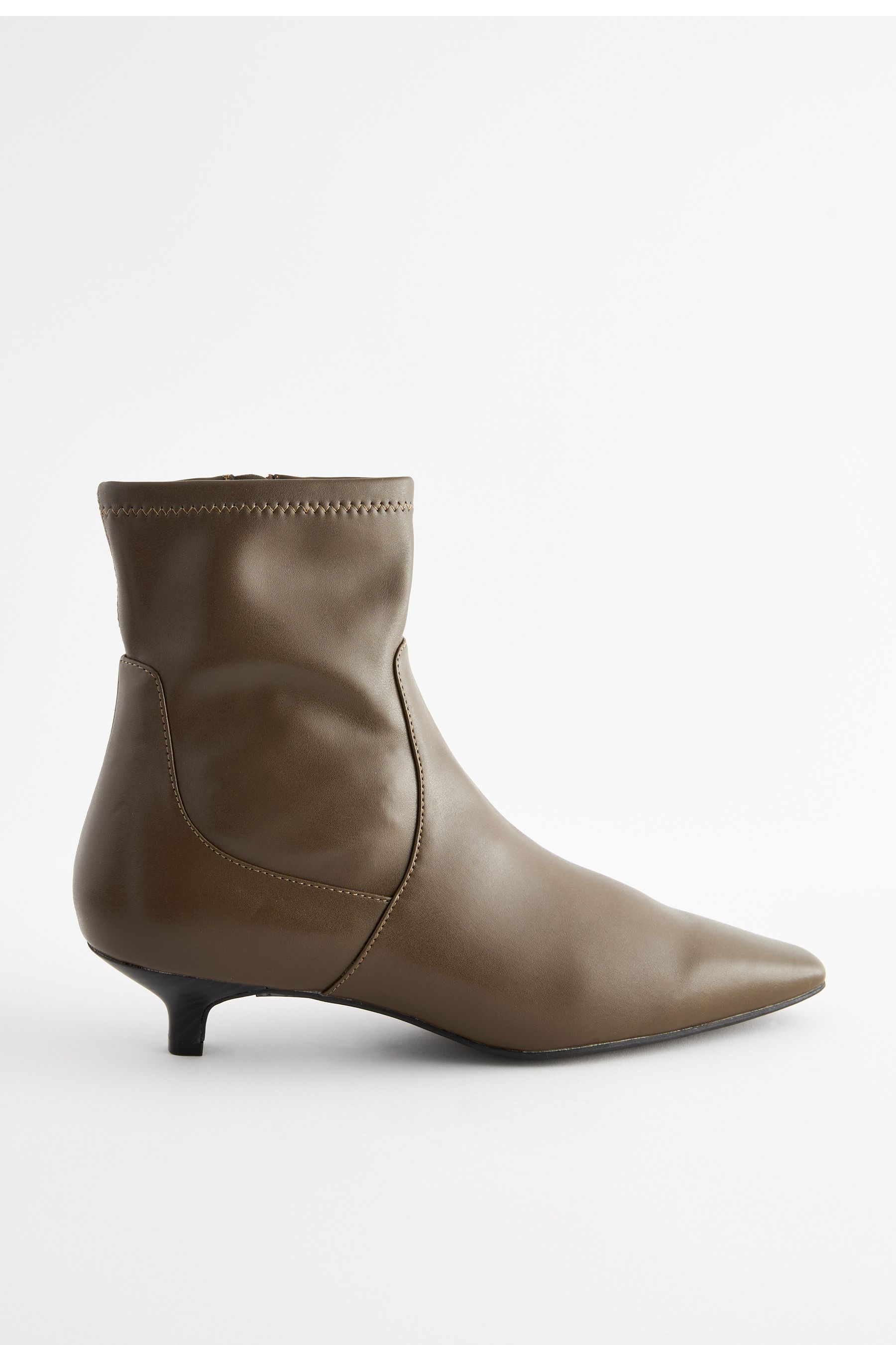 Khaki green sock boots sale