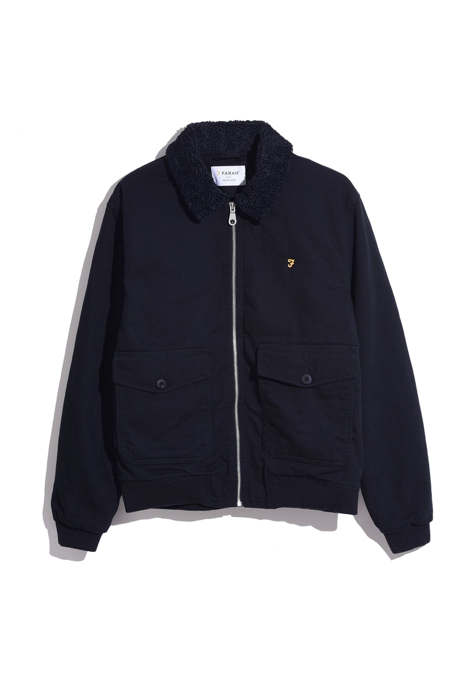 Buy Farah Navy Sistine Regular Fit Blouson Jacket from Next Ireland
