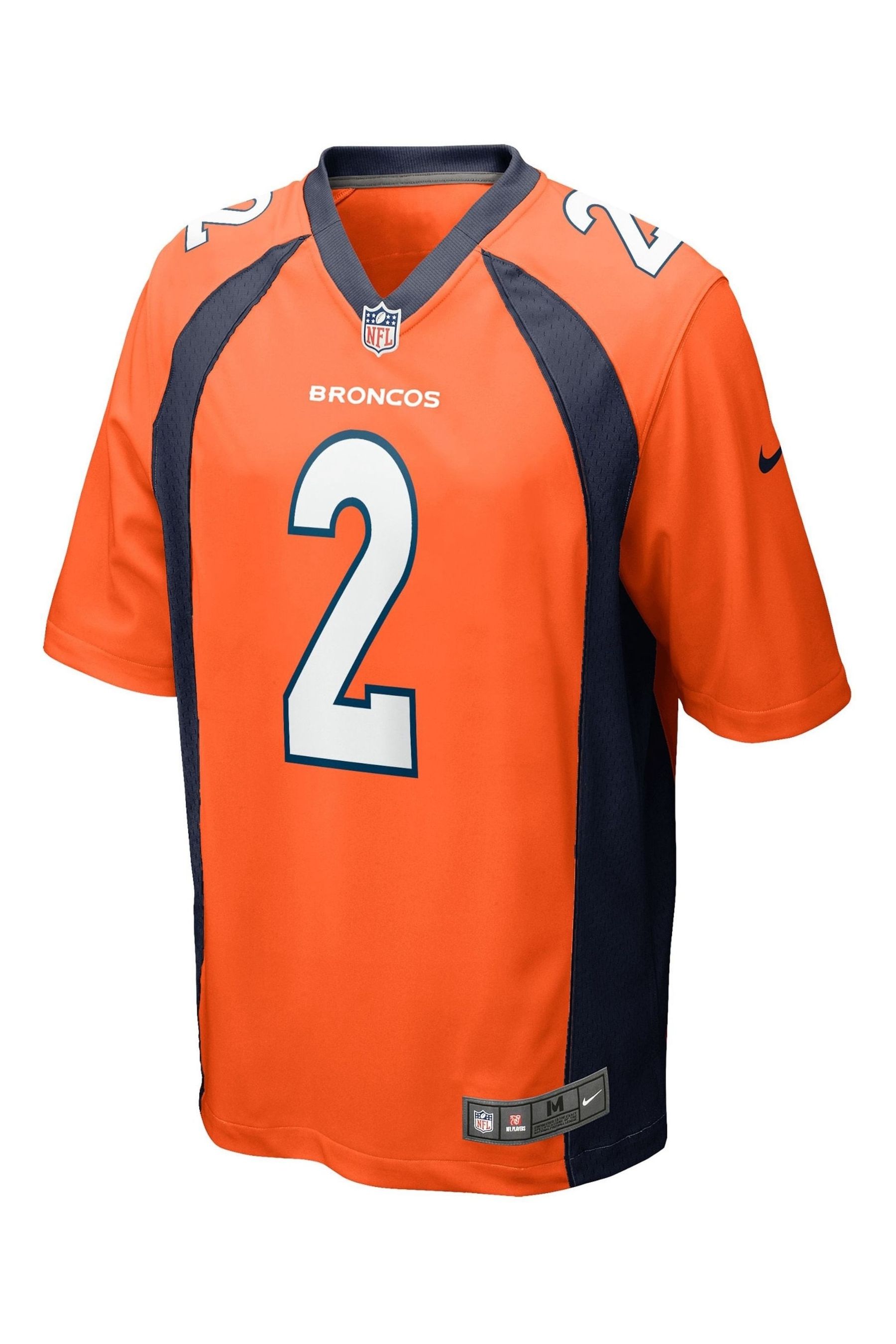 Black and orange broncos jersey shop