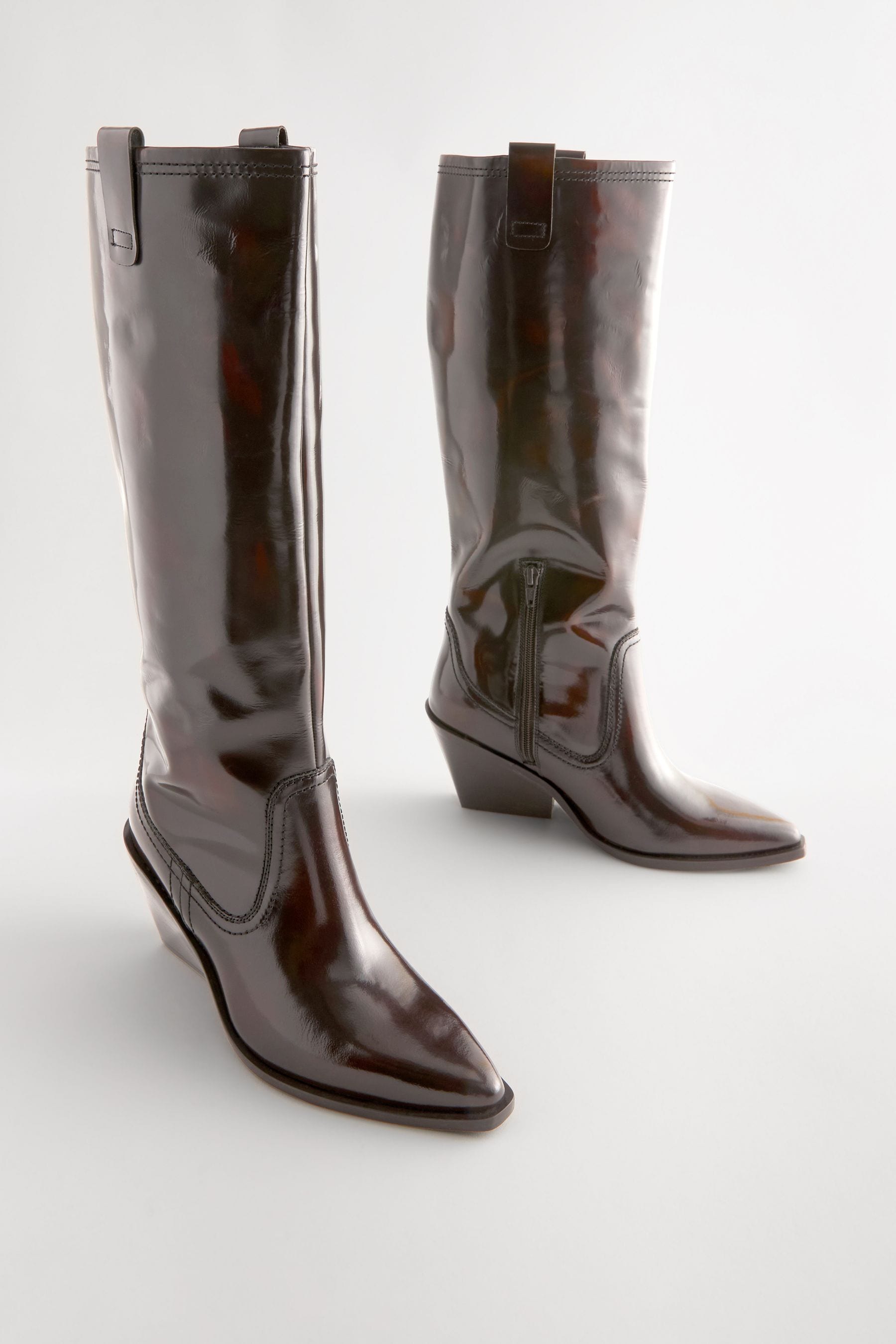 High heeled cowgirl boots new arrivals