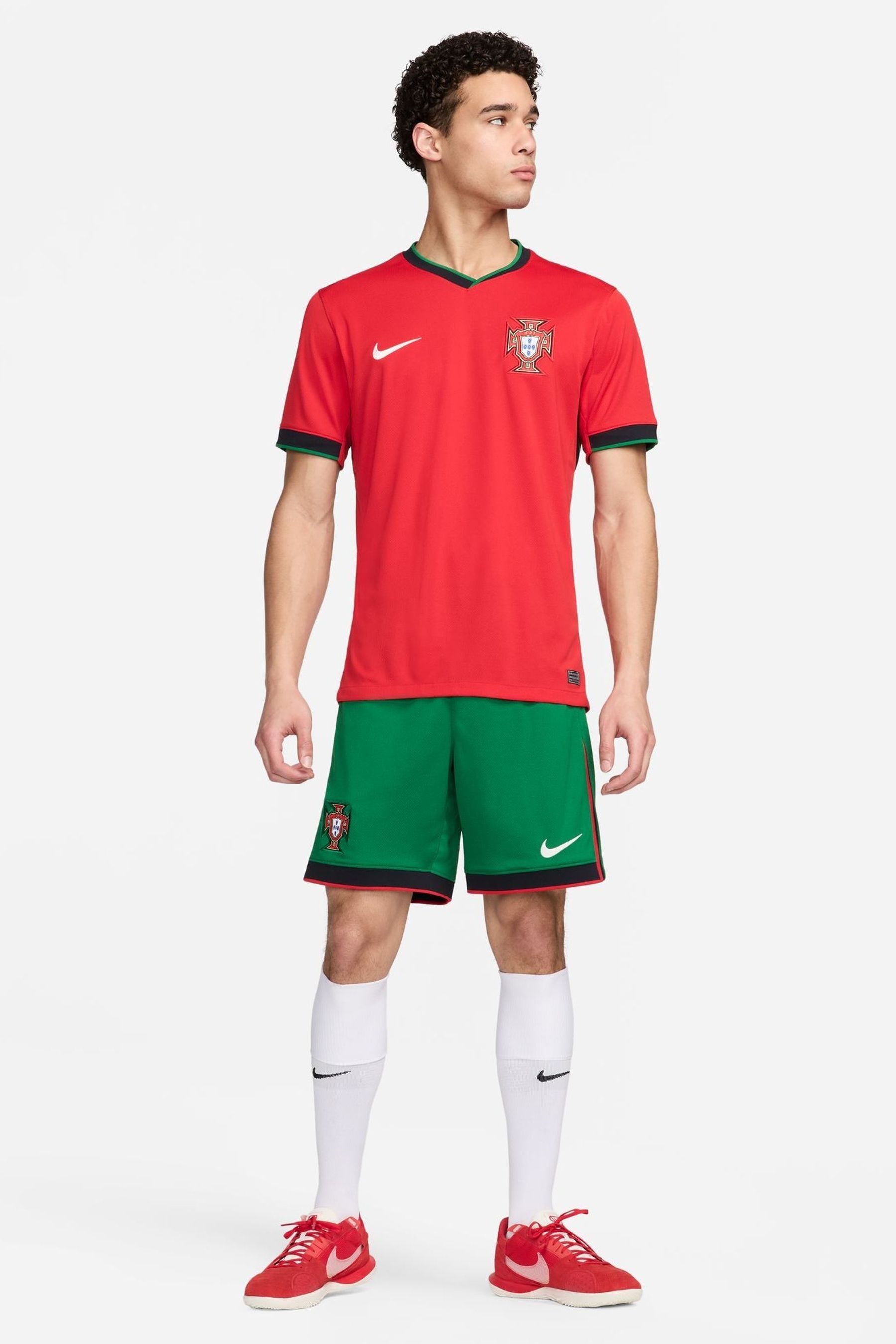 Buy Nike Red Dri FIT Portugal Stadium Home Football Shirt from the Next UK online shop
