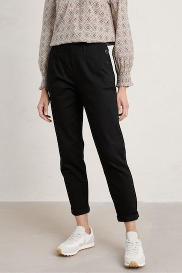 Seasalt Cornwall Ink Black Waterdance Trousers