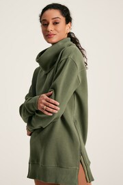 Joules Willow Green Cowl Neck Sweatshirt - Image 1 of 7