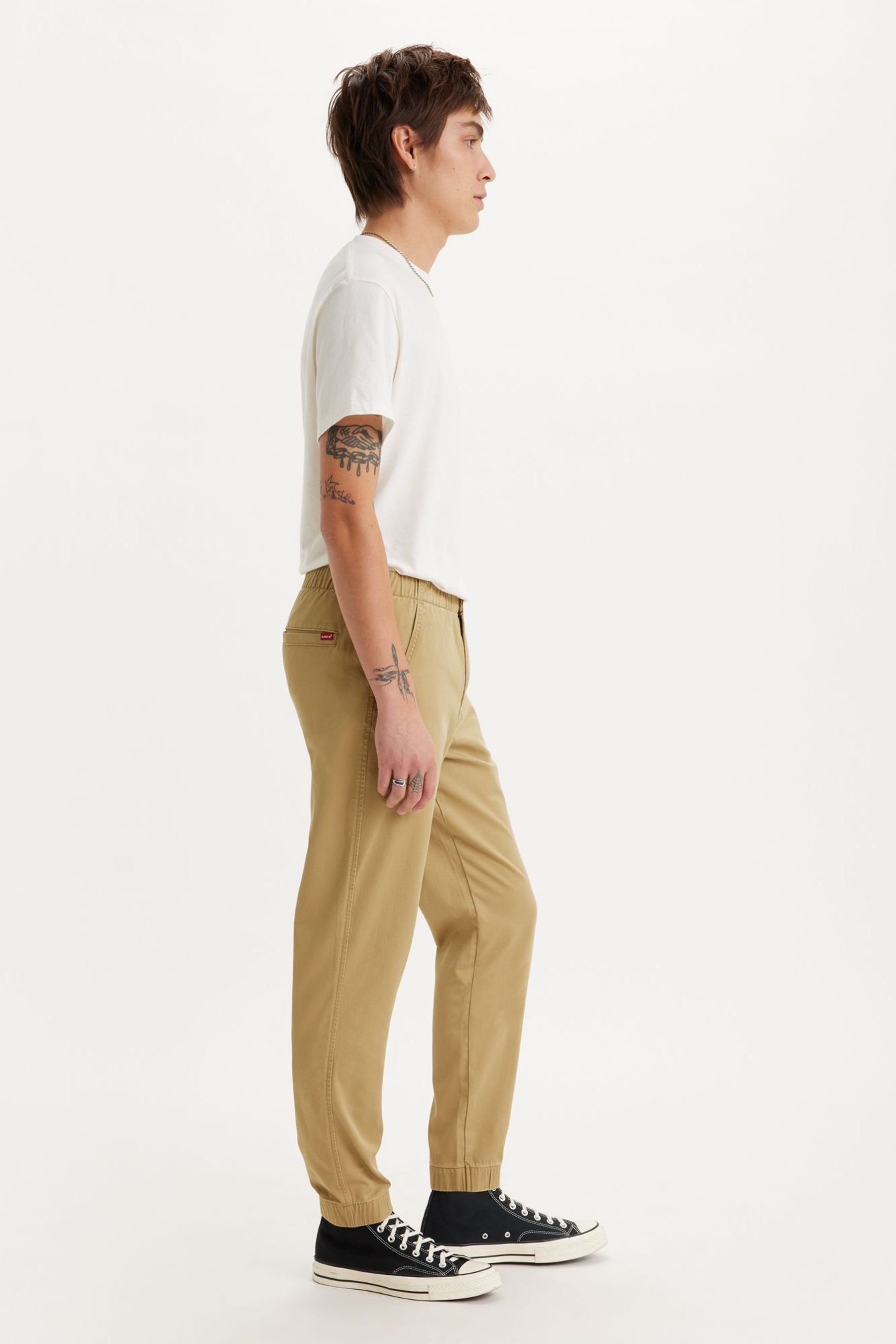 Buy Levi s Cream Chino Joggers from Next Luxembourg