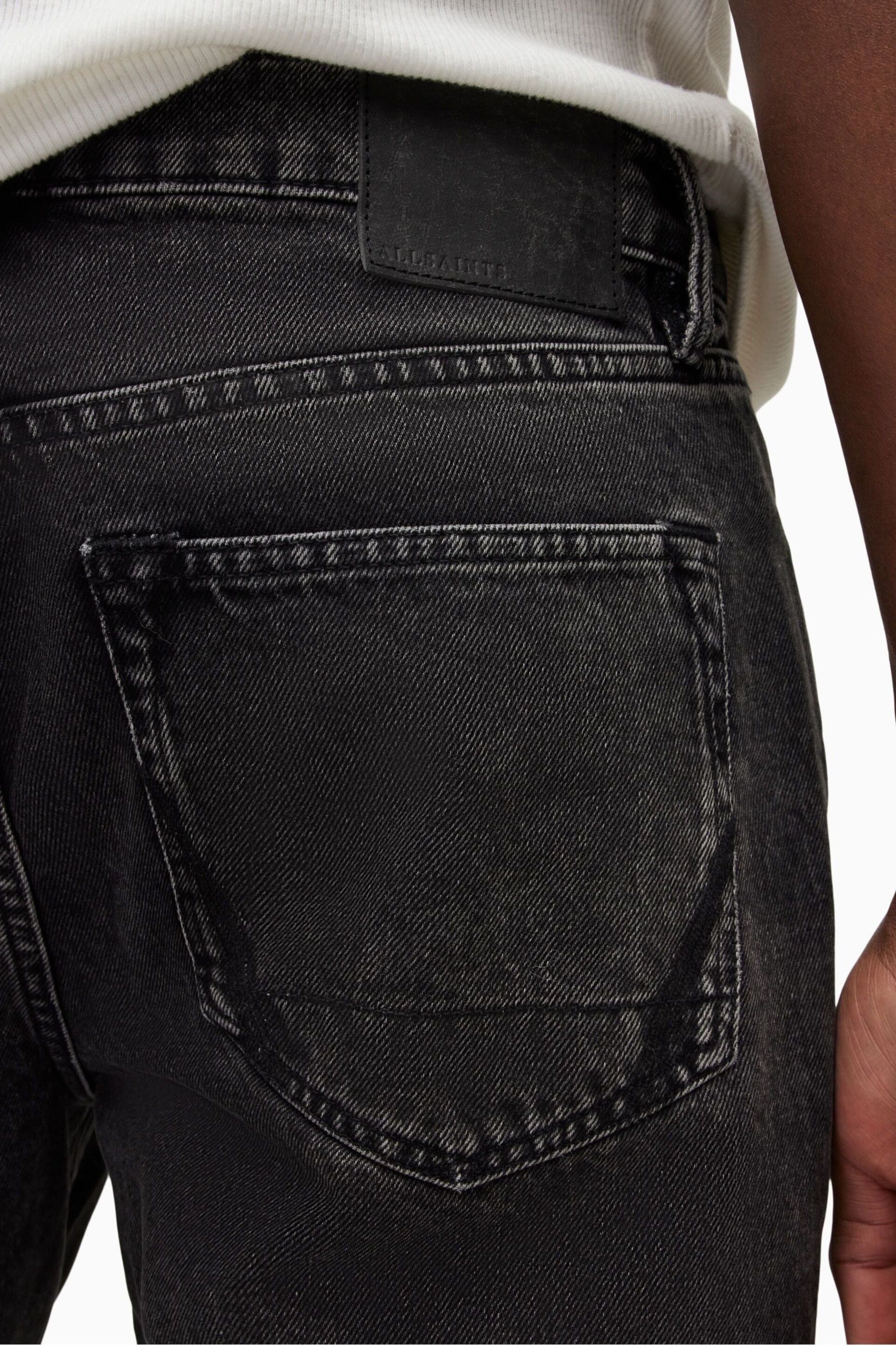 AllSaints Black Curtis Jeans - Image 6 of 7