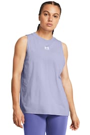 Under Armour Blue Campus Muscle Vest - Image 1 of 4
