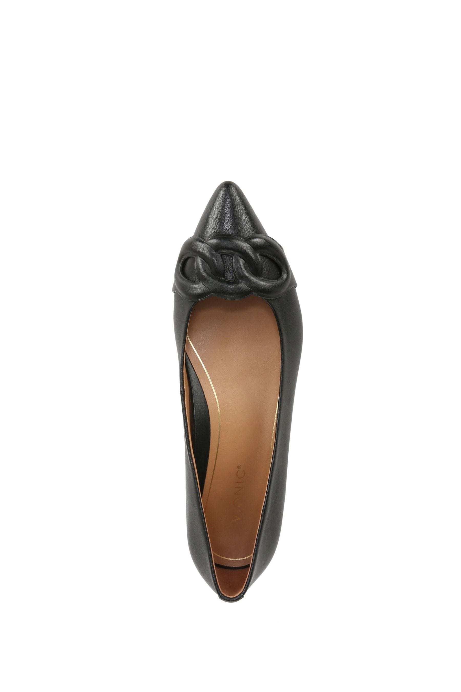 Buy Vionic Arielle Leather Black Ballerinas from the Next UK