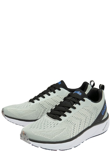 Gola Grey Gola Mens Grey Ultra Speed 2 Mesh Lace-Up Running Trainers