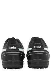 Gola Black Mens Super Cobra Turf Microfibre Lace-Up Football Boots - Image 3 of 4