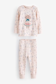 Ditsy Character 100% Cotton Long Sleeve Pyjamas 3 Pack (9mths-16yrs) - Image 3 of 6