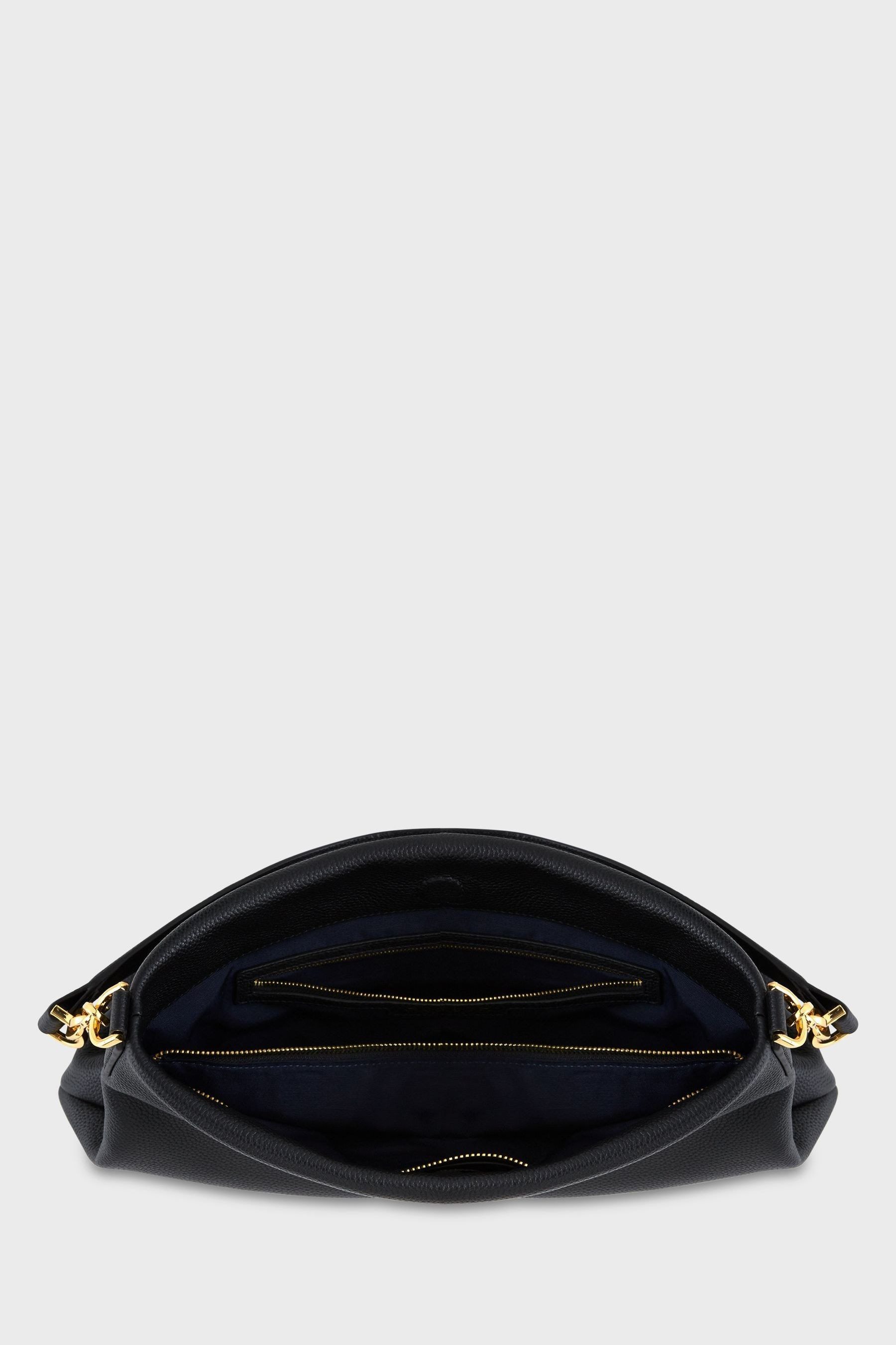 Buy Hobbs Hampstered Hobo Black Bag from the Next UK online shop