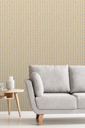 Buy Urban Walls Exclusive To Next Floral Geo Wallpaper From The Next Uk 