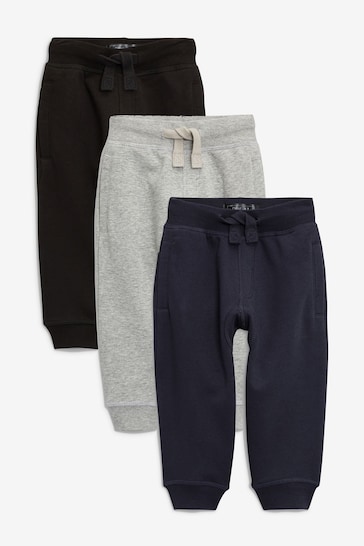 Buy Essential Joggers Three Pack (3mths-7yrs) from the Next UK online shop