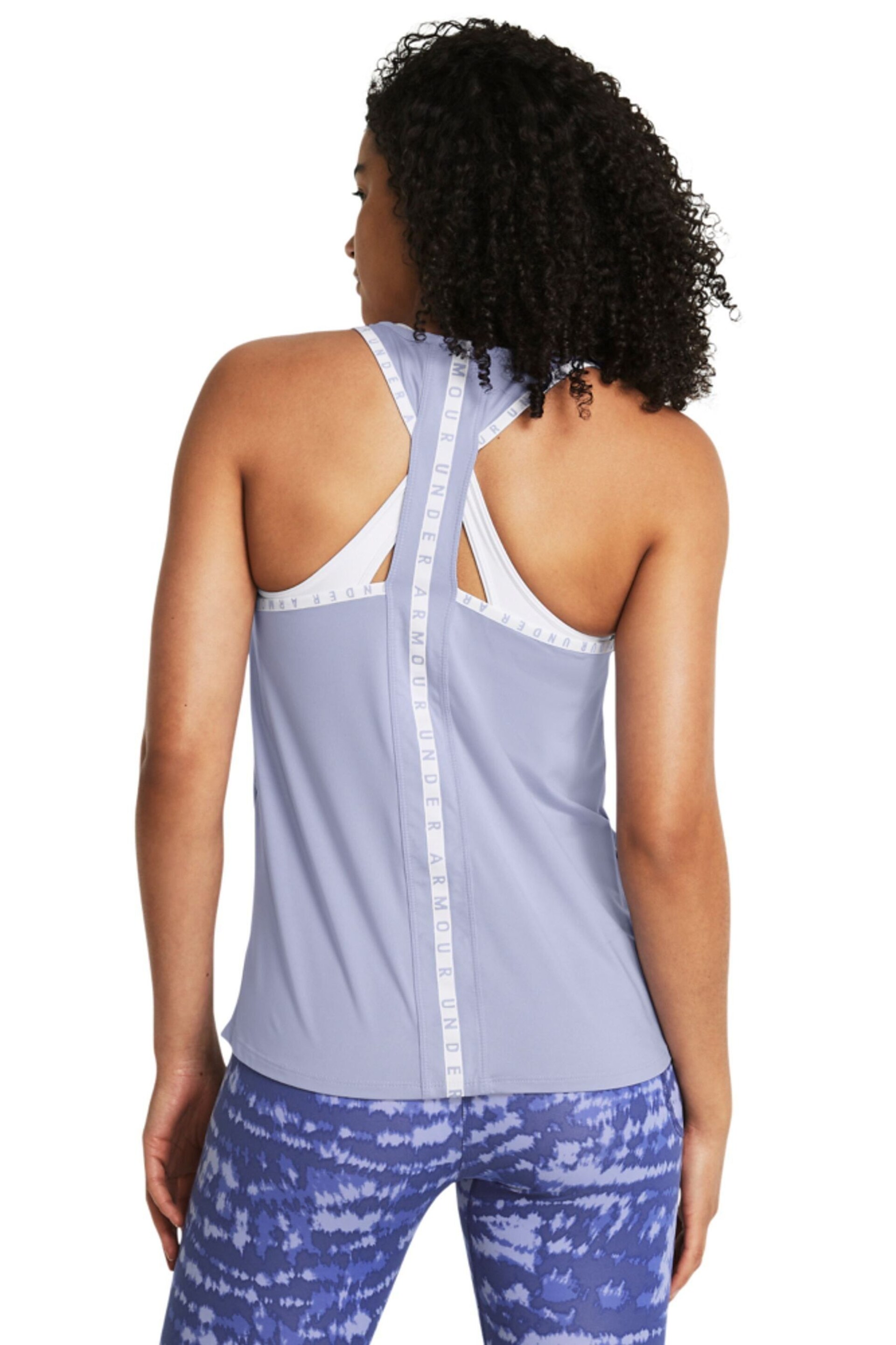 Under Armour Blue Knockout Tank - Image 2 of 3