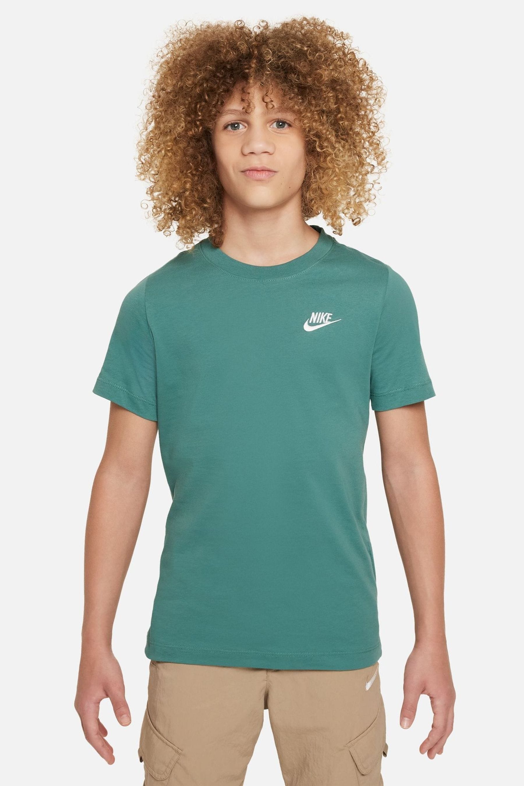 Buy Nike Green 100 Cotton Futura T Shirt from Next Estonia