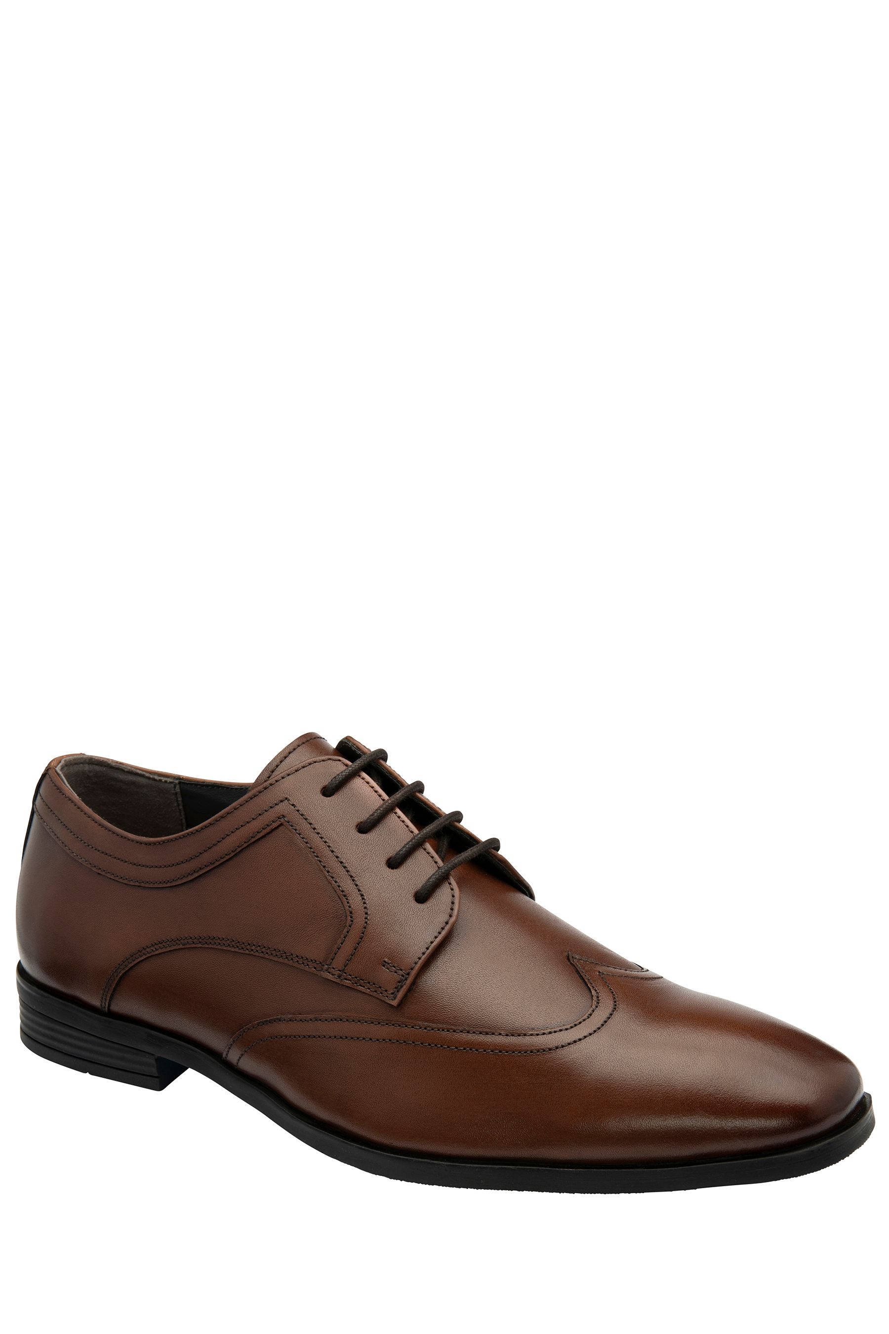 Frank Wright Brown Lace Up Derby Shoes uk7eu41 Mens