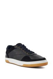 Dune London Blue Thorin Court Sneakers - Image 2 of 4