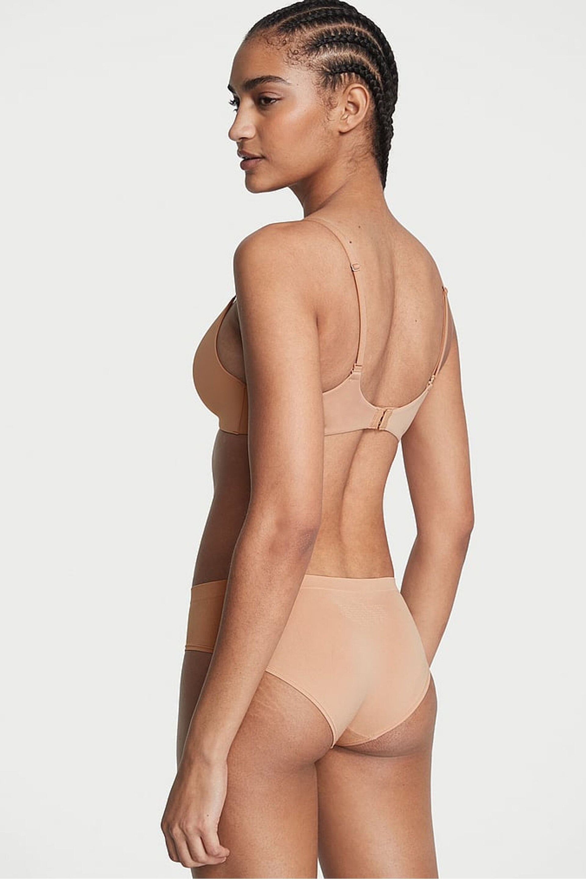 Victoria's Secret Praline Nude Hipster Seamless Hiphugger - Image 2 of 3