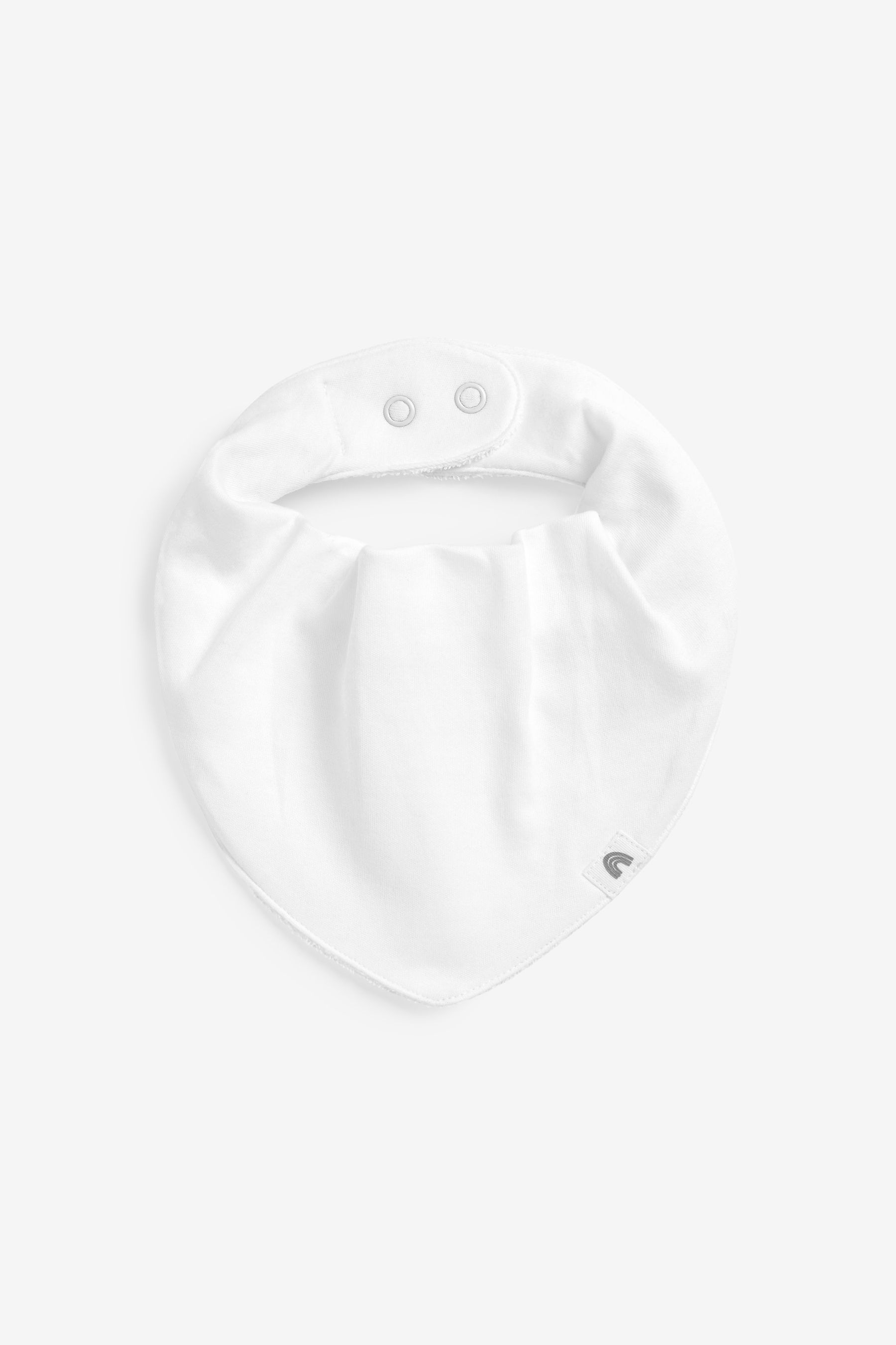 White Baby Bibs 5 Packs